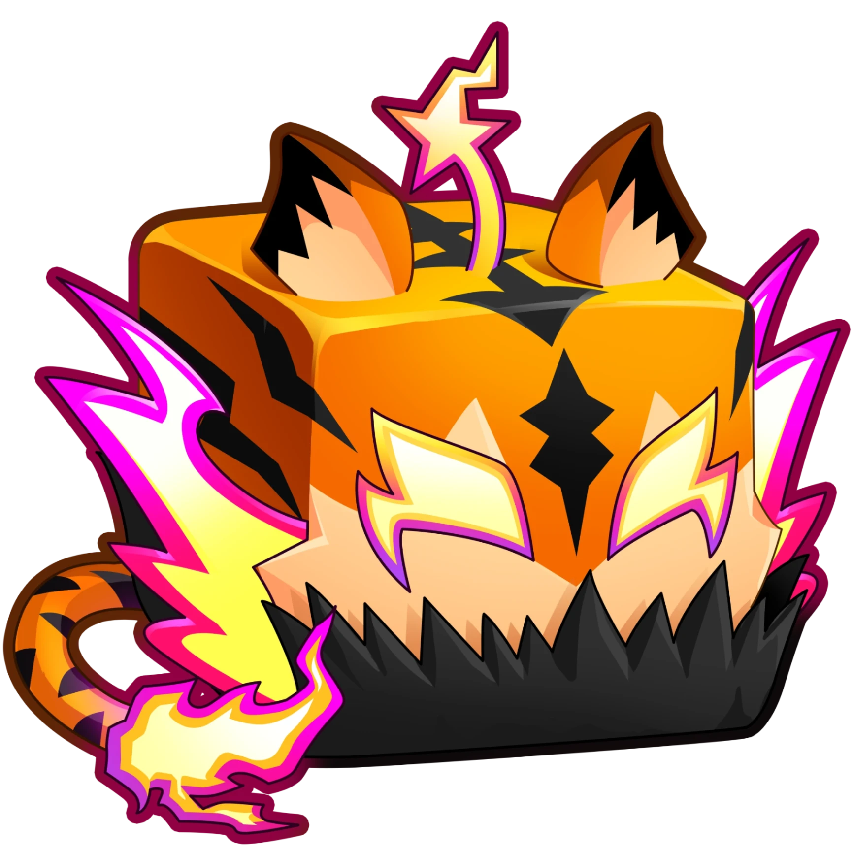 [🐯] TIGER NO INVENTARIO + GOD HUMAN + LV MAX