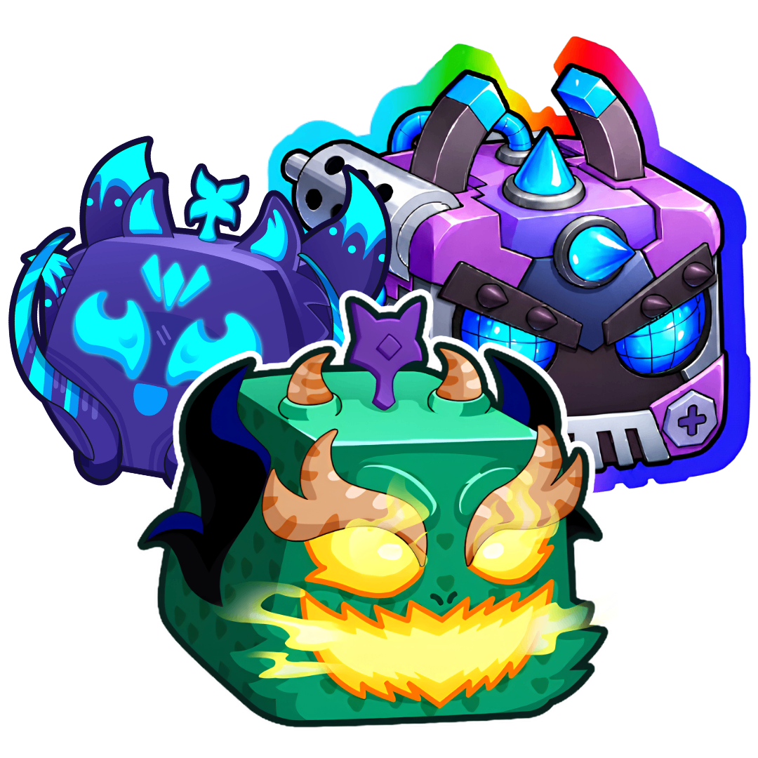 🐲🦊🧲 DRAGON KITSUNE OU MAGNETIC NO INVENTÁRIO [🔥 Popular 🔥]