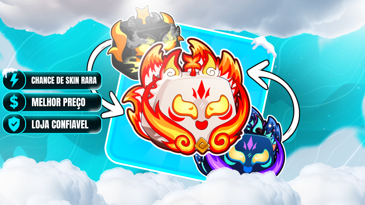 [🍎] CHANCE DE SKIN RARA NO INVENTARIO [⭐SORTE]