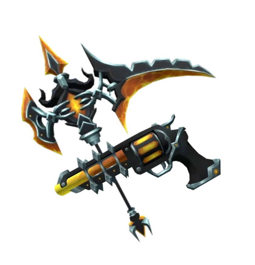 🎃 SET HALLOW (Hallow Scythe + Hallow Gun) [NA SUA CONTA]